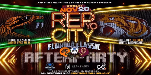 Rep Yo City | Classic Weekend Kick-Off Party