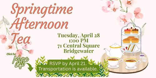 Springtime Afternoon Tea 4\/28