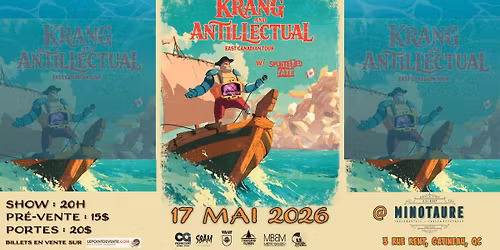 Krang, Antillectual et Splintered Fate au Minotaure