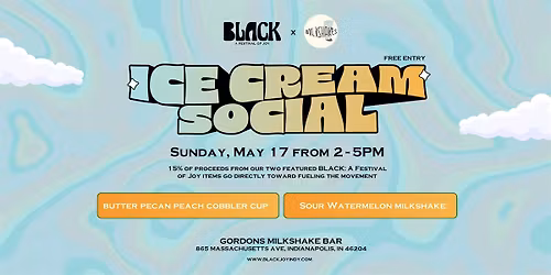Black  Joy Ice Cream Social