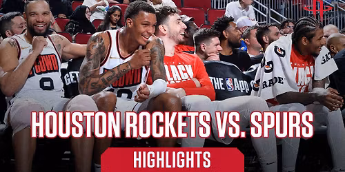 Houston Rockets at San Antonio Spurs at Frost Bank Center