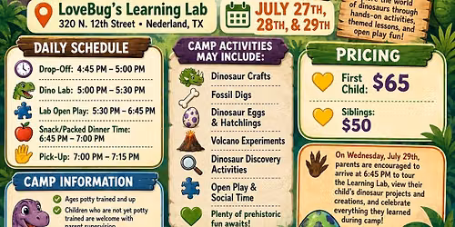 Dino Mini Camp