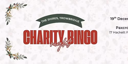 The Shires Charity Bingo Night