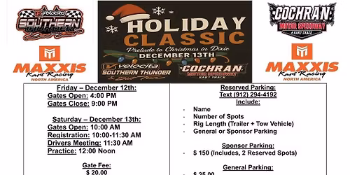 Holiday Classic #teamELEANOR trackside support 