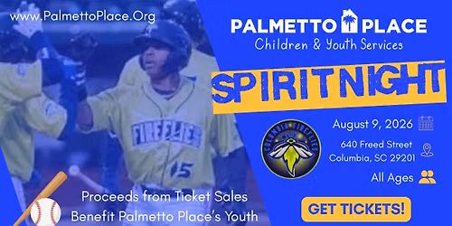 Palmetto Place Spirit Night at the Firelflies