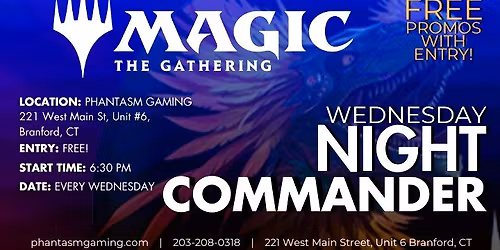 Magic the Gathering Wednesday Commander