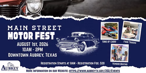 Aubrey Main Street Motor Fest
