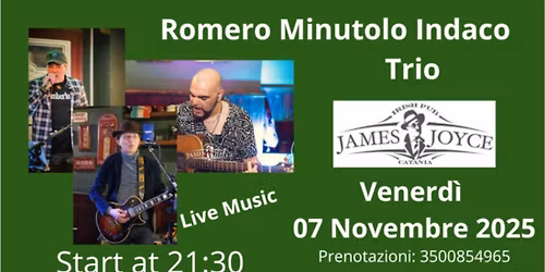 ROMERO MINUTOLO INDACO TRIO