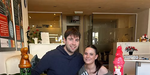 Charlie and Phoebe\u2019s half marathon for The Grand Appeal and Cots for Tots. 