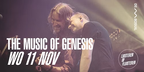 THE MUSIC OF GENESIS | De Bosuil