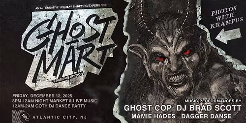 KRAMPUS MART \ud83d\udc80\ud83c\udf81 Atlantic City Alternative Holiday Shopping Experience