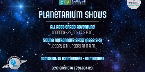 Planetarium Show: Young Astronauts Show