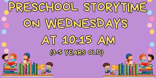 Preschool Storytime & Craft