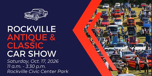 2026 Rockville Antique and Classic Car Show