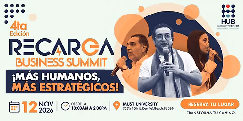 RECARGA Business Summit 2026 | Estrategia, Negocios y Networking