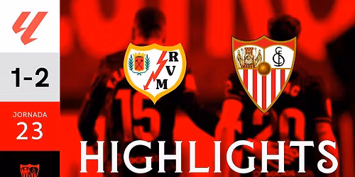 Sevilla FC vs Rayo Vallecano at Estadio Ramon Sanchez Pizjuan