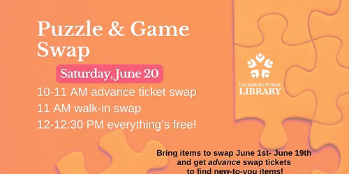 Game and Puzzle Swap