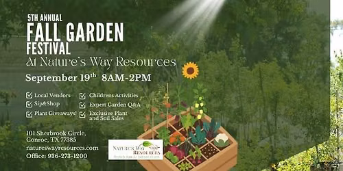 5th Annual Fall Garden Festival