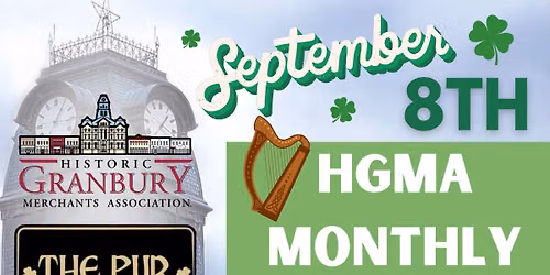 HGMA September Monthly Meeting at Pub McDonough