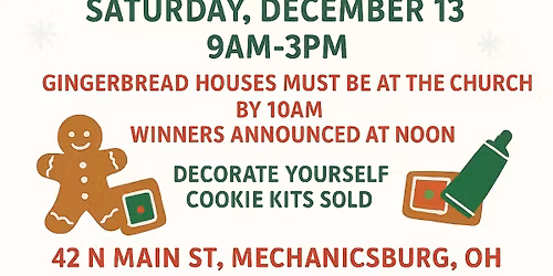 Christmas in the Village Cookie Cutter Bake Sale & Lunch