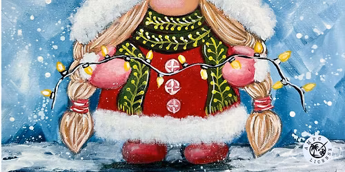 Santa Girl Gnome Paint Class!!