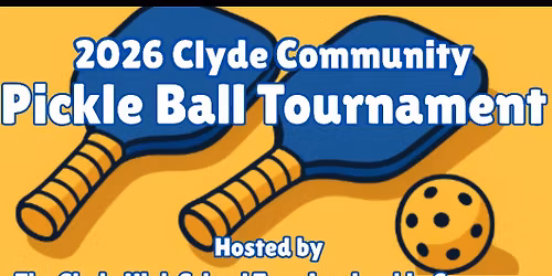 Community Pickle Ball Tournament