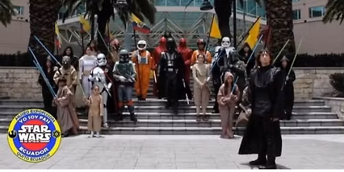 1 NOVIEMBRE DESFILE STAR WARS QUITO. TRAININGDAY