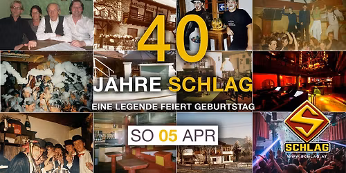 40 Jahre Schlag - Das Jubil\u00e4ums-Veteranentreffen @ Hofb\u00fchne Schlag (25+)