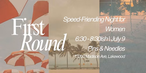Speed-Friending Cocktail Hour