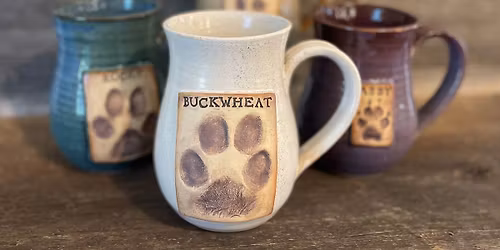 Paw Print Mugs at Ope! Brewing