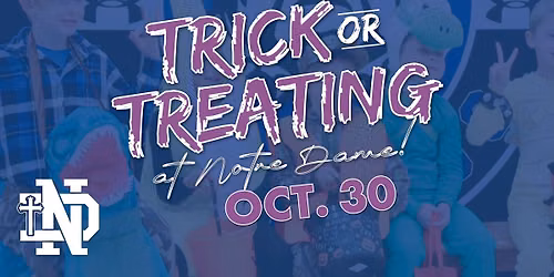 Trick-or-Treating at Notre Dame