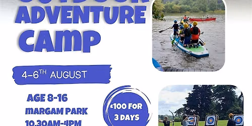 PASS Margam Outdoor Adventure Activity Camp 2026