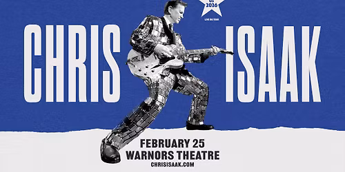 Chris Isaak live at Warnors Theatre
