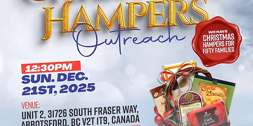 Christmas Hampers Outreach 2025