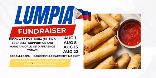 Philippine Mission Trip Fundraiser @ Farmer's Market