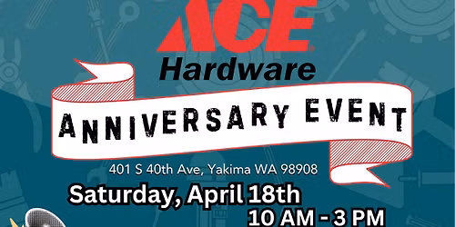Hometown Ace Hardware Anniversary Event!