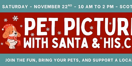 Pet Pictures With Santa & His Crew