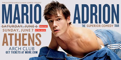 MARIO ADRION (DE) - THE SUPERIOR COMEDY TOUR - 07.06 - ARCH CLUB