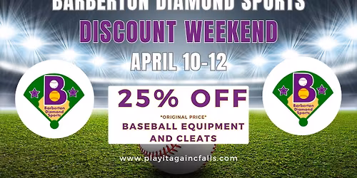 Barberton Diamond Sports Discount Weekend