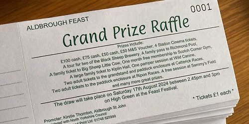 Grand Raffle Prize Draw