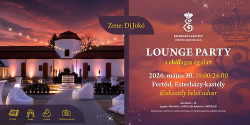 Lounge party a CHILLagos \u00e9g alatt\ud83d\udcab\u2b50\ud83e\udd42