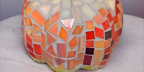DIY Workshop: Create a Mosaic Pumpkin - October 8th (6:30pm-9:30pm)