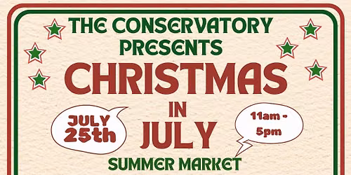Christmas in July - Summer Market