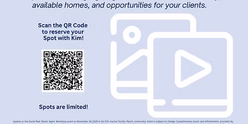 Social Real Estate Agent Bootcamp at Turnbo Ranch!