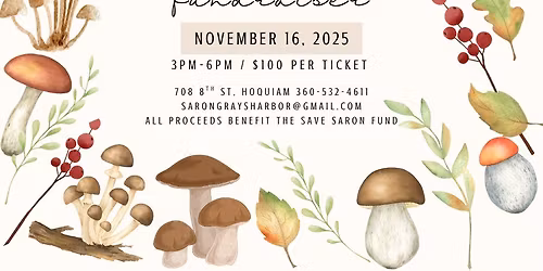 Mycology Education & Dinner Event fundraiser