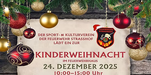Kinderweihnacht im Feuerwehrhaus
