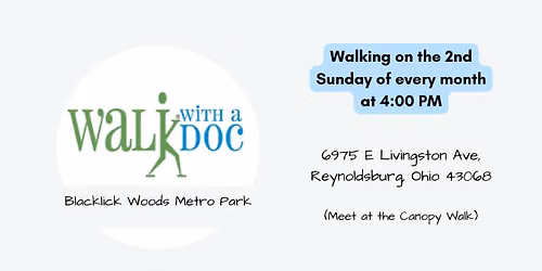Walk with a Doc at Blacklick Woods Metro Park