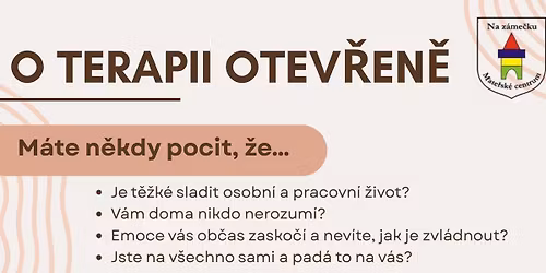 O TERAPII OTEV\u0158EN\u011a