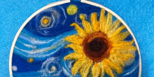 Felted Sunflower with Kathie Beale