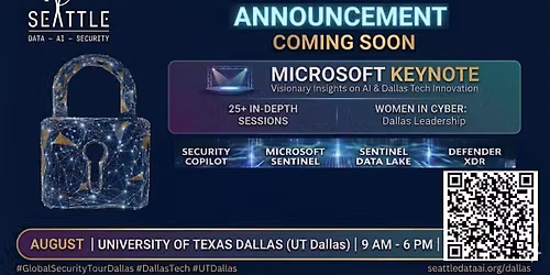 Global Security Tour 2026 - Dallas | Microsoft Keynote + WIT Panel